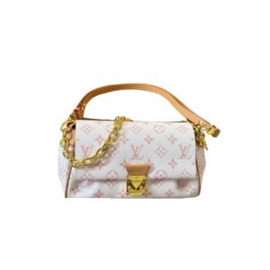 Louis Vuitton Lv Favorite Monogram Empreinte Bicolor Latte And Chamallow 23Cm