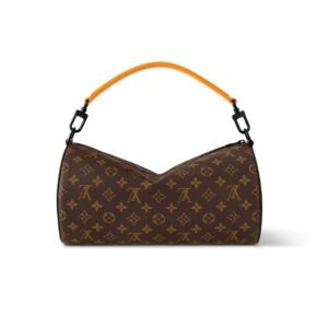 Louis Vuitton Soft Polochon Macassar Pm Monogram Canvas 31Cm M46691
