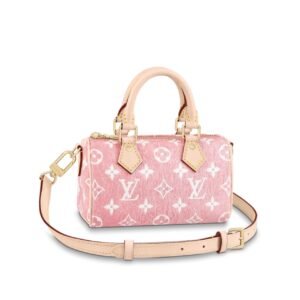 Louis Vuitton Nano Speedy Monogram Pink 17Cm