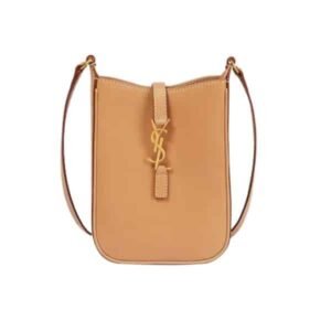 Saint Laurent Le 5 A 7 Mini Vertical Brown 18Cm 735214Bwr6W2725