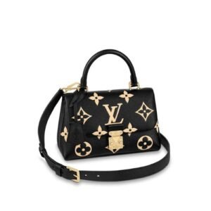 Louis Vuitton Madeleine Bb Black And Beige 24Cm M45978