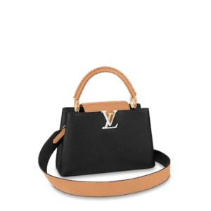Louis Vuitton Capucines Mm Black 27Cm M59466