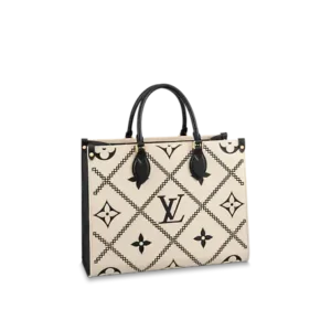 Louis Vuitton Onthego Mm 35Cm White M46016