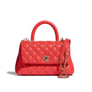 Chanel Large Flap Bag With Top Handle