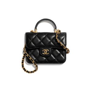 Chanel Flap Coin Purse With Chain