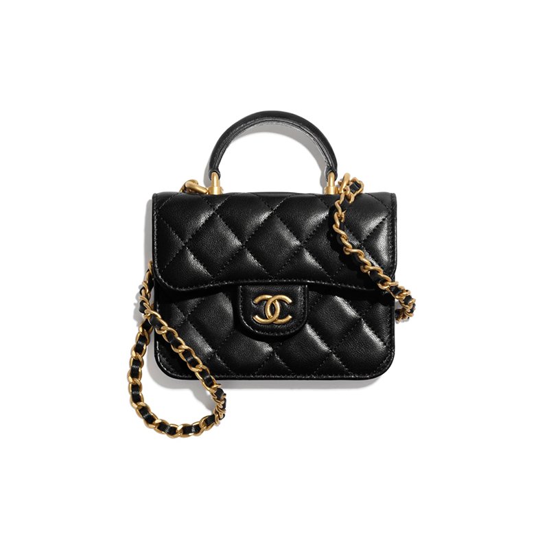 Chanel Flap Coin Purse With Chain