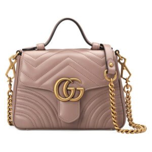 GUCCI Marmont mini top handle bag