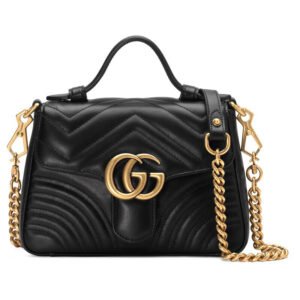 GUCCI Marmont mini top handle bag