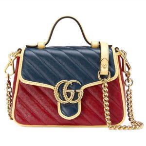 GUCCI Marmont mini top handle bag