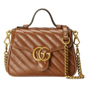 GUCCI Marmont mini top handle bag