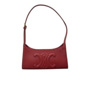 Celine Cuir Triomphe Bags 24Cm Pink