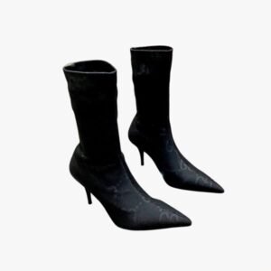Gucci Heel Sock Boot Black
