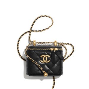 Chanel Small Vanity With Chain Bag