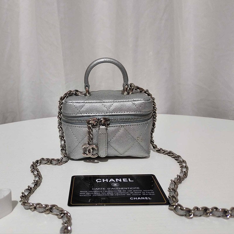 Chanel Small Vanity With Chain Bag - Image 2