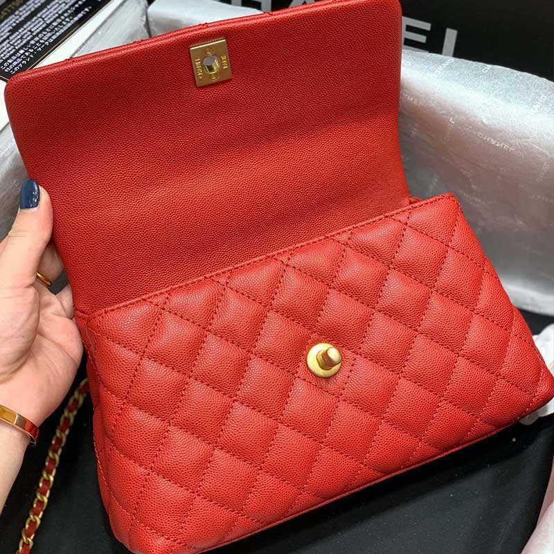 Chanel Large Flap Bag With Top Handle - Image 5