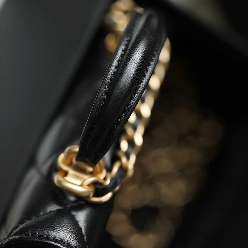 Chanel Flap Coin Purse With Chain - Image 7