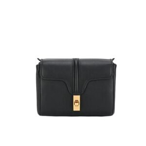 Celine Women Soft In Smooth Calfskin Black 18Cm