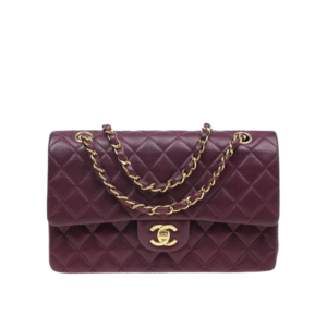 Chanel Classic 11.12 Handbag Burgundy