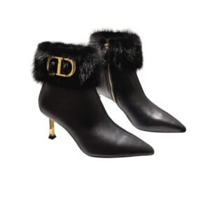 Dior Cd Ankle Boots Black
