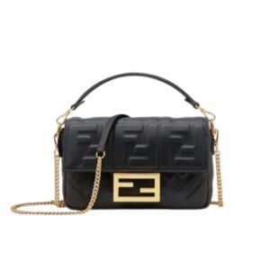 Fendi Baguette Mini Black 20Cm 8Bs017A72Vf15Zw