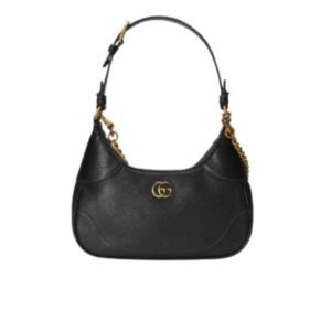 Gucci Aphrodite Small Shoulder Bag In Black 731817 Aaa9F 1000