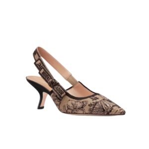 Dior J'Adior Slingback Pump Beige Black Kdp866Voy S37U
