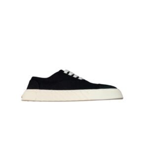 Chanel Cc Sneakers Canvas Mix In Black