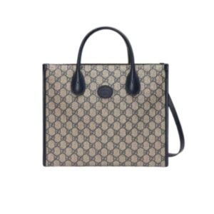Gucci Tote Bag With Interlocking G 31Cm 659983 K9Gsn 4075
