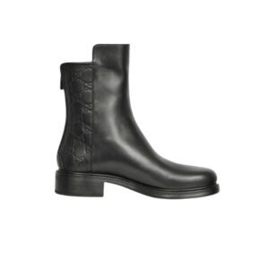 Gucci Leather Ankle Boots Black