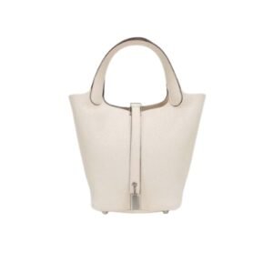 Hermes Picotin 18Cm White