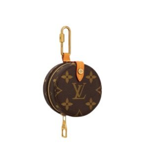 Louis Vuitton Around Zipper Case Porte Monnaie Monogram Brown M68524