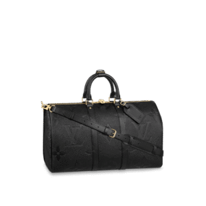 Louis Vuitton Keepall Bandouliere 50 Black M45532