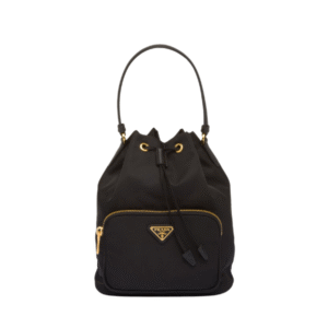 Prada City Calfskin Sidonie Shoulder Bag Brown And Black 28Cm 1Bd168