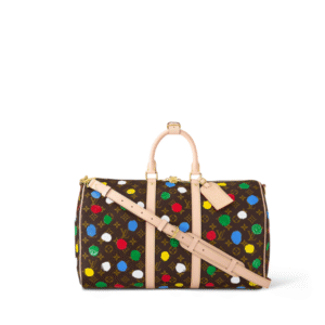 Louis Vuitton X Yk Bandouliere Keepall 50 Brown M46377