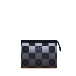 Louis Vuitton Discovery Pochette Damier Graphite White Clutch 27Cm N60412