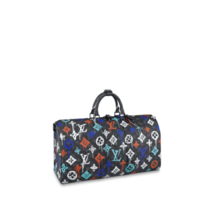 Louis Vuitton Keepall Bandouliere 50 Lv Graffiti Orange 45Cm M21384