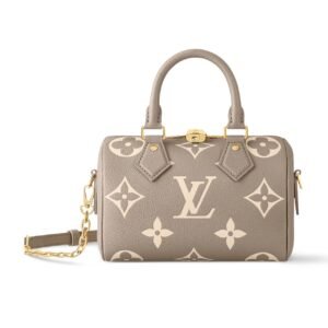 Louis Vuitton Speedy Bandouli?re 20 Tourterelle Gray 20Cm M46575