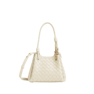 Bottega Veneta Women Small Parachute Sea Salt