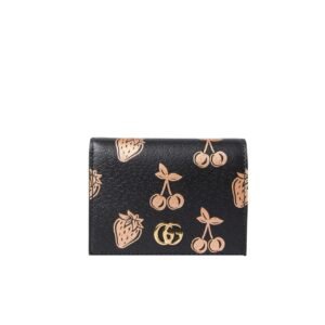 Gucci Gg Berry Wallet Black 11Cm