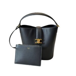 Celine Medium Louise Bag In Smooth Calfskin Black 23Cm