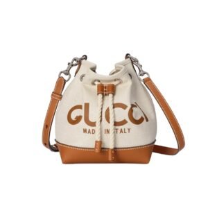 Gucci Shoulder Bag With Gucci Print Brown 23Cm ?777166 Facv3 8455