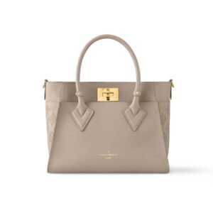 Louis Vuitton On My Side Pm In Galet Beige 25Cm M20600