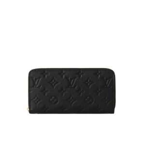 Louis Vuitton Zippy Wallet Monogram Black M61864