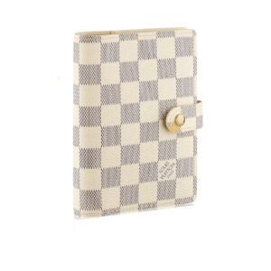 Louis Vuitton Damier Azur Canvas White 14Cm
