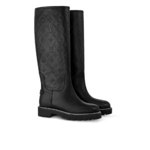 Dior Dio(R)Evolution Ankle Boots Rubber Maccrocannage Black
