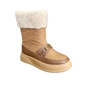 Louis Vuitton Snowdrop Flat Ankle Boot Brown