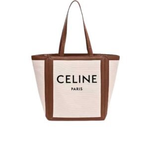 Celine Large Sling Tote Canvas Bags Brown 48Cm