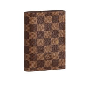 Louis Vuitton Damier Ebene Canvas Passport Cover 10Cm N60189