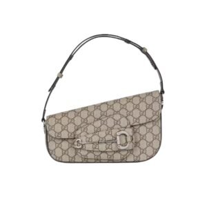 Gucci Horsebit 1955 Small Shoulder Bag Beige 25Cm 764155 Kgd0N 9742