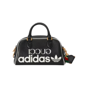 Gucci X Adidas Mini Duffle Bag Black 31.5Cm 702397 U3Zct 8726